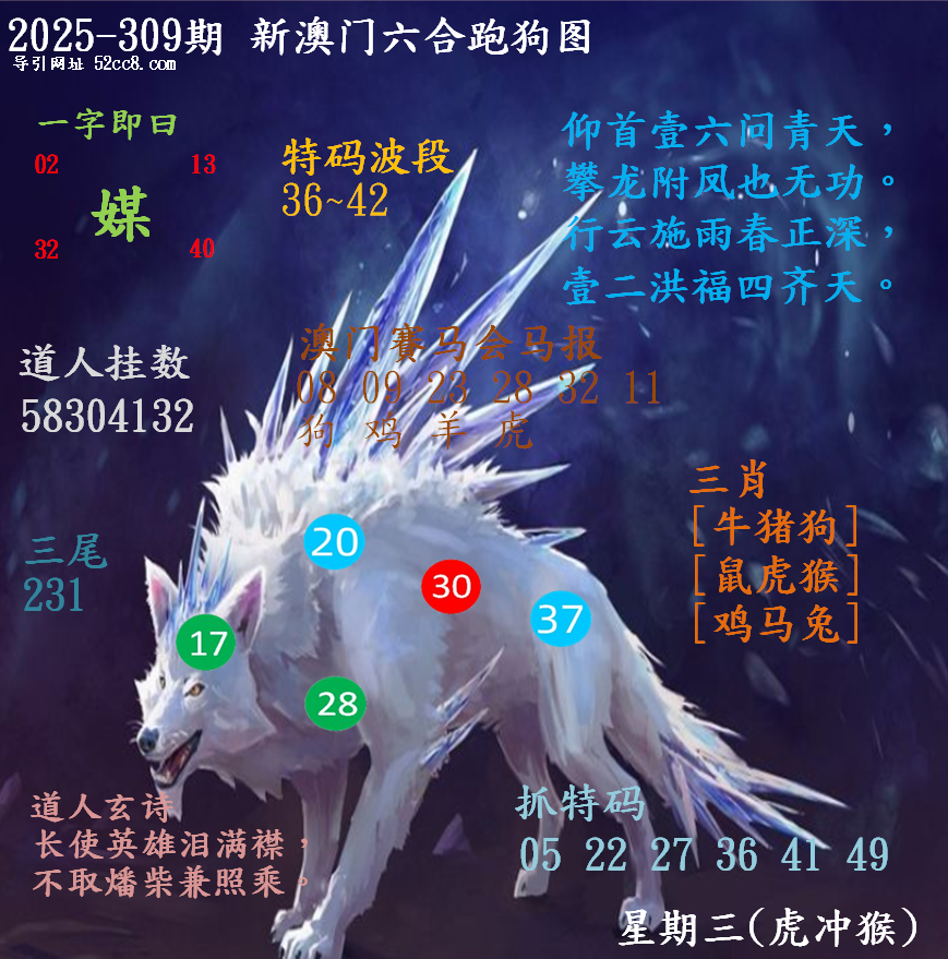 新澳门六合跑马图309期
