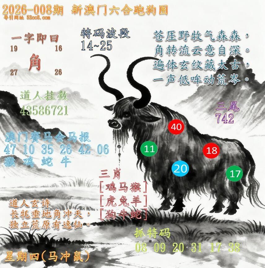 新澳门六合跑马图008期