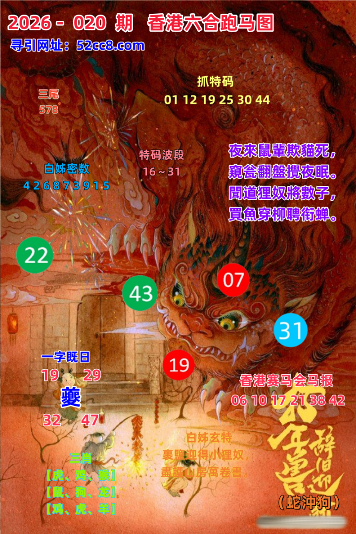 香港六合020期