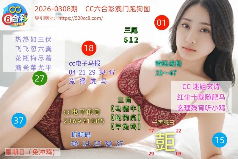 CC六合澳门跑马图0308期