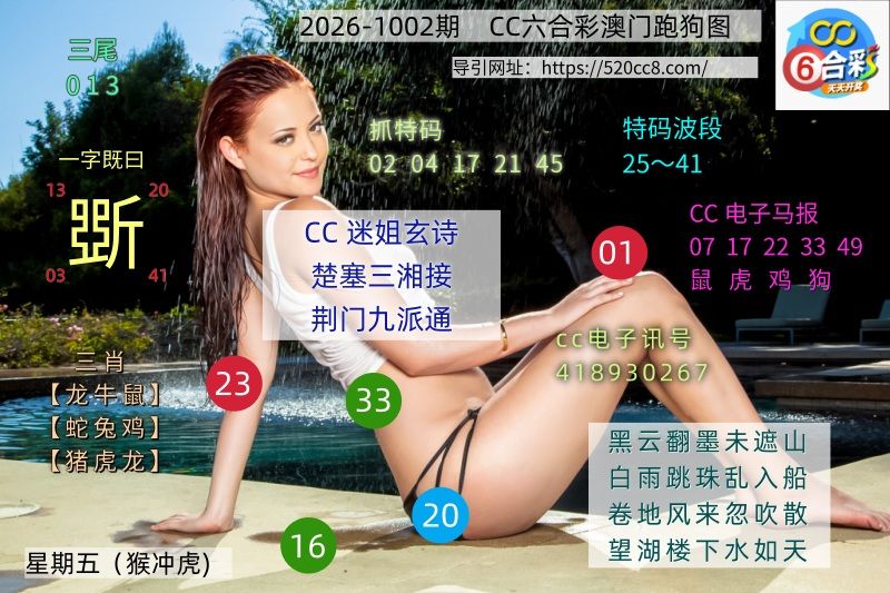 CC六合澳门跑马图1002期